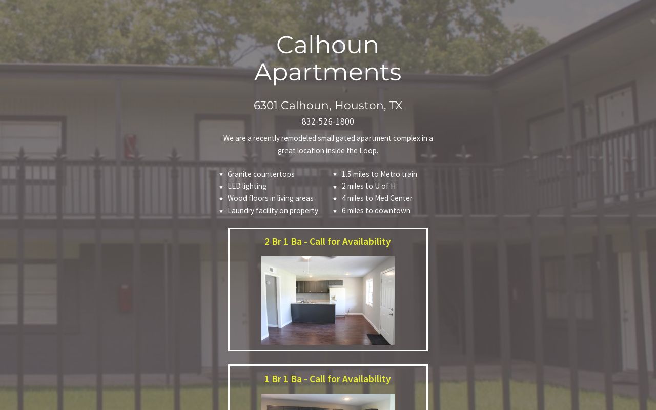 Calhoun Apartments
